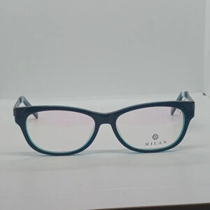 NWT WOMEN'S MILAN EYEGLASS FRAMES MIL16-22 TORTOISE TEAL